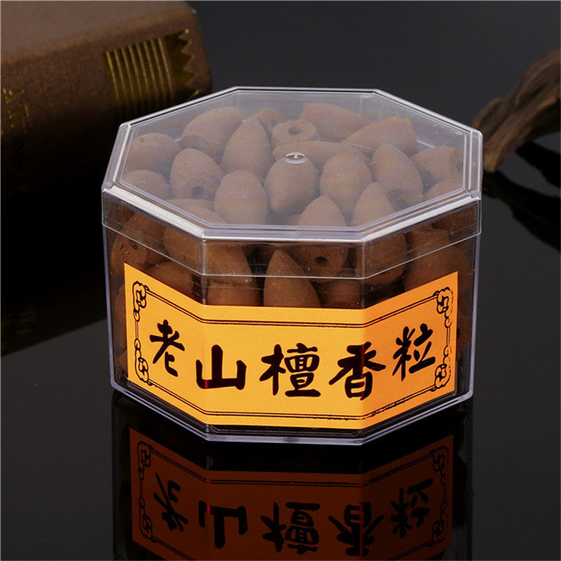 Sage Octagonal Plastic Box Laoshan Sandalwood Tablets